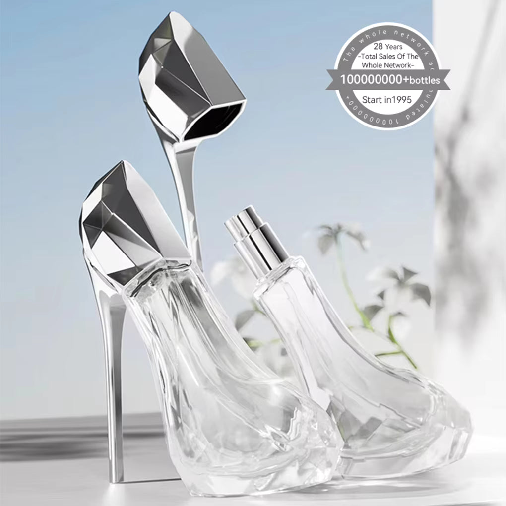 2025 High Heels Flower Fruit Fragrance Perfume 30ml Women’s Personal Perfume High Heel Styling Long Lasting Eau De Parfum Spray
