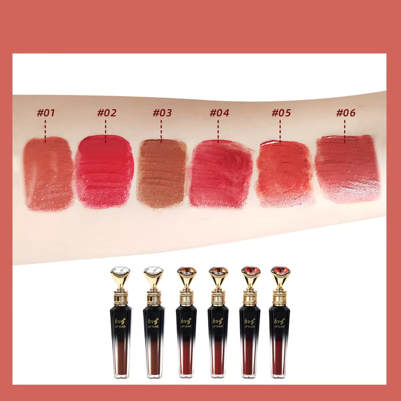 Velvet Matte Lip Gloss – Long-Lasting Waterproof Moisturizing Lip Color for Women