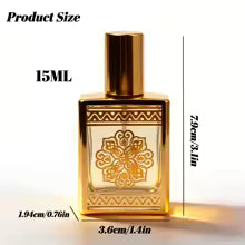 2/5PCS 15ML Refillable Glass Perfume Atomizer Set – Leak-Proof Travel Spray Bottles