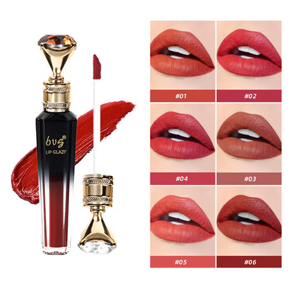 Velvet Matte Lip Gloss – Long-Lasting Waterproof Moisturizing Lip Color for Women
