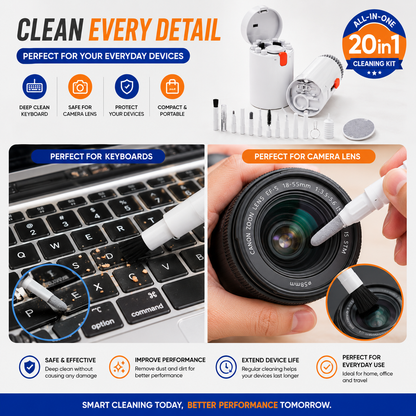 Trendify™ Gadget Cleaning Kit 20-in-1